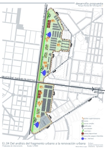 integración de la Ronda del Tamarguillo como espacio público del barrio